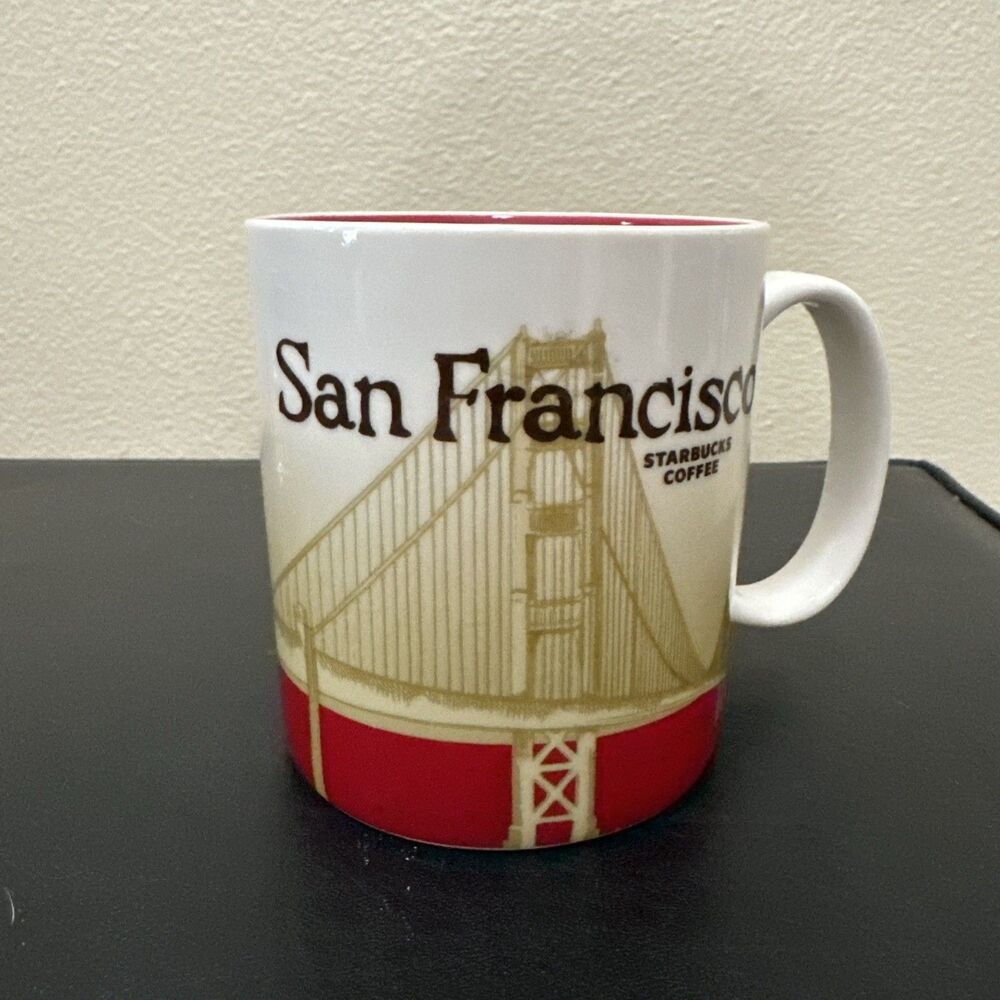 Starbucks San Francisco Global Icon City Mug 16 oz Collector Series 2012
